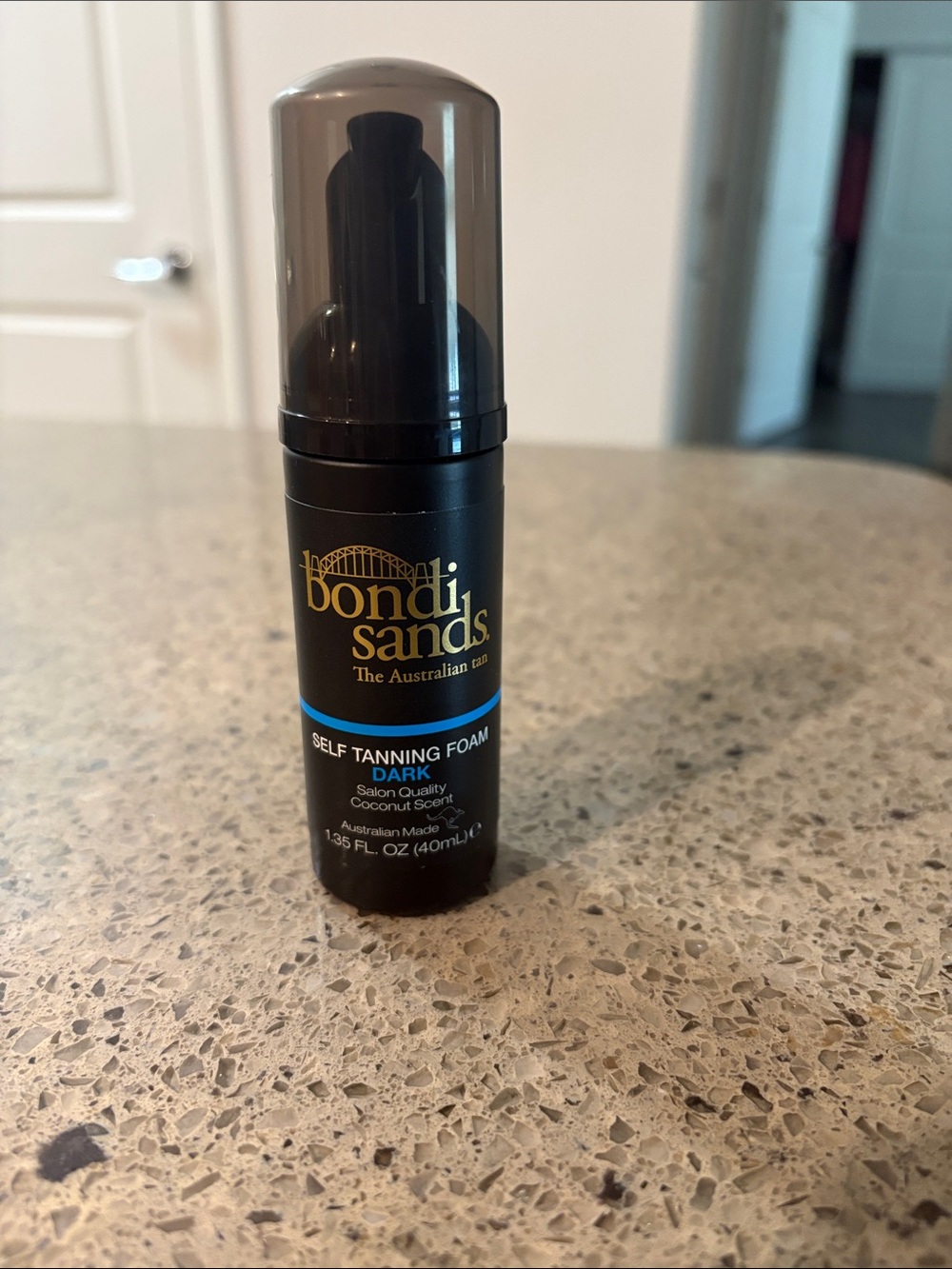 Bondi Sands Self Tanning Foam - Black & Gold with Blue Accent